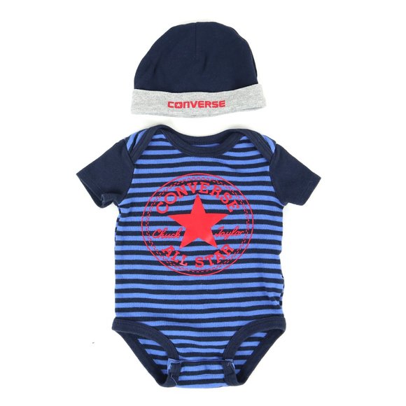 CONVERSE onesie set, boy's size 0/6M - Picture 1 of 4
